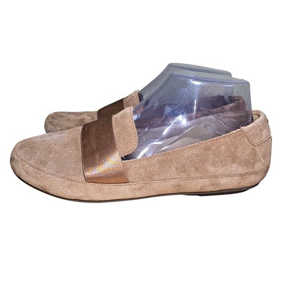 Vionic Women's Chill Bridget Brown Suede Loafers Size 7.5 Slip-On Flats Comfort - Picture 3 of 9